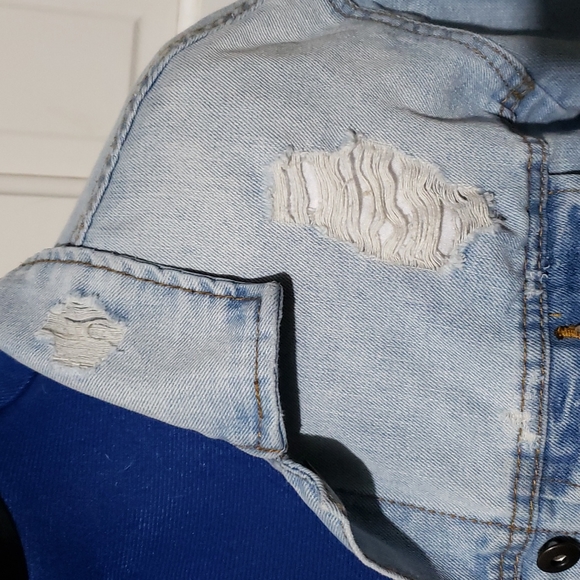 Highway Jeans distressed jean jacket - Picture 3 of 8